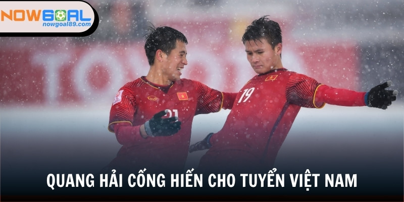 Nguyễn Quang Hải - Số 19 Xuất Sắc Của Đội Tuyển Việt Nam 3 Quang Hải cống hiến hết mình cho tuyển Việt Nam